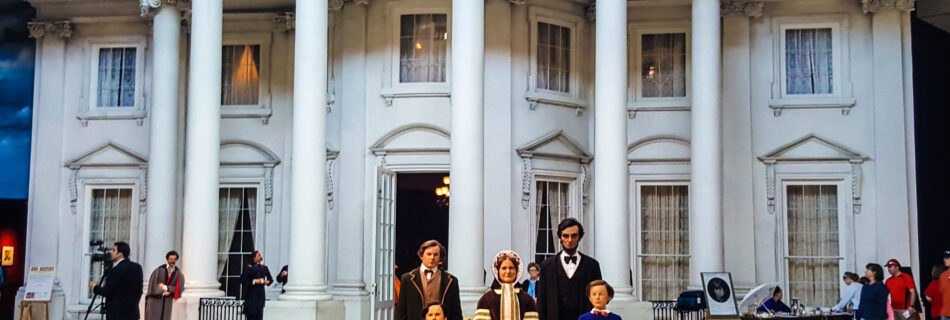 The Lincoln family at the White House